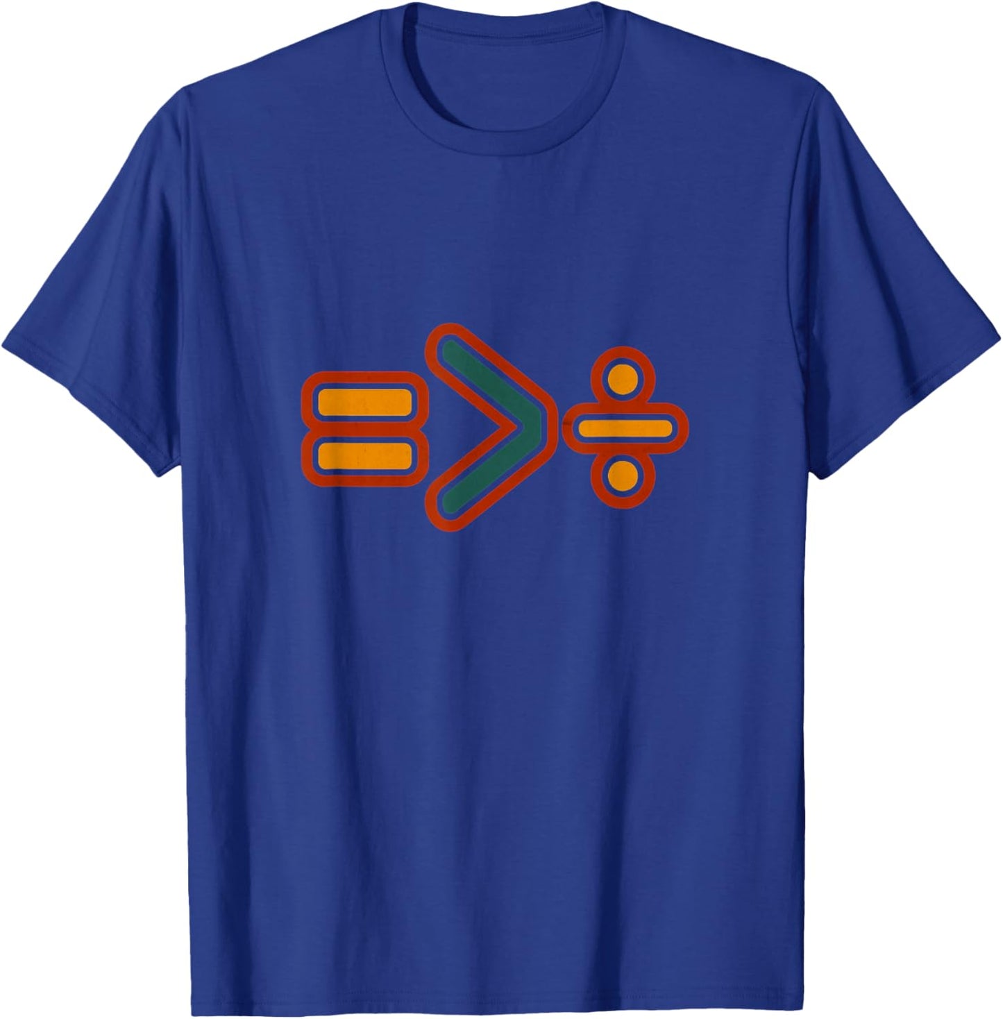 Equality Beats Division T-Shirt - T-Shirt | Royal