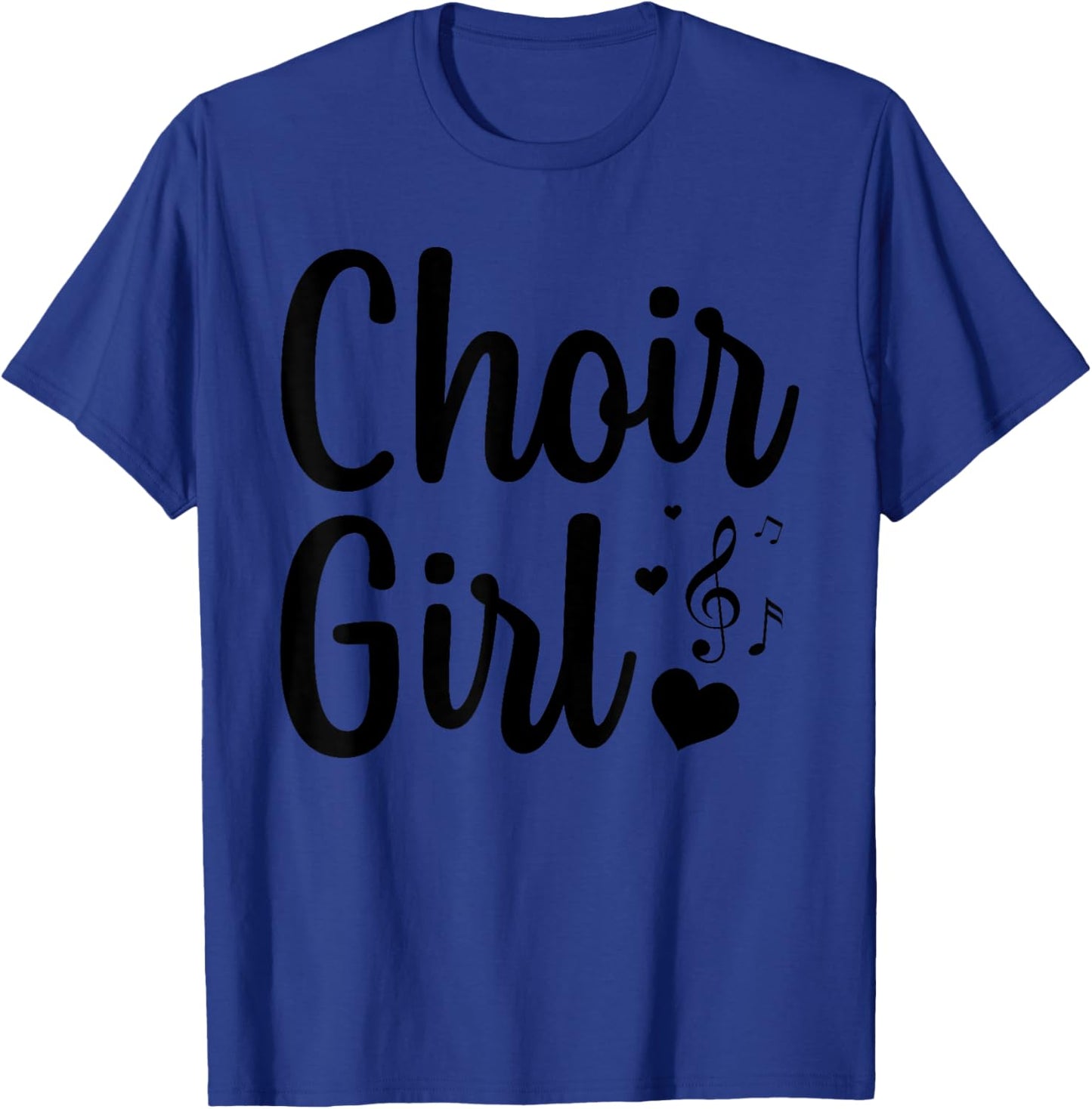 Choir Art for Girls Women Choir Singing Chorus Show Choir T-Shirt - T-Shirt | Royal