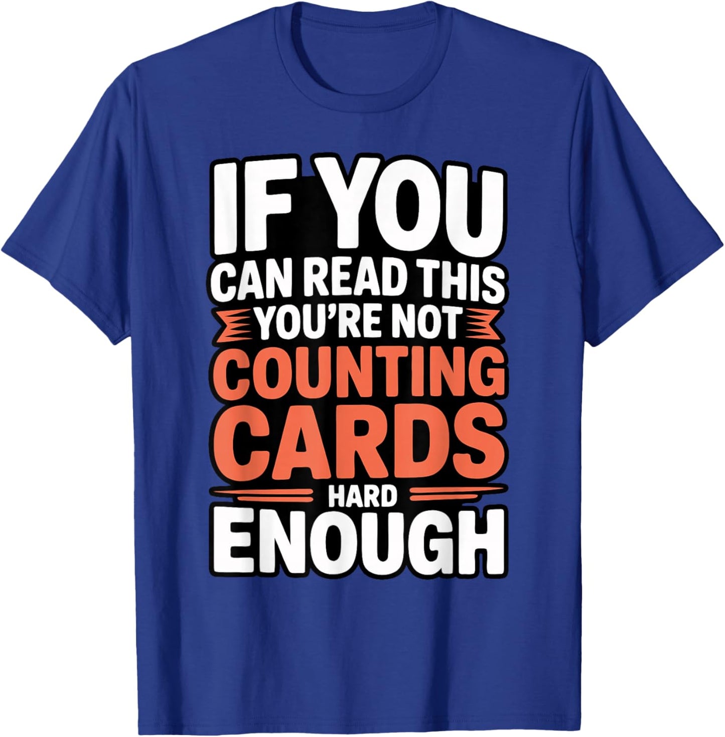 Bridge Player Counting Cards Contract Bridge T-Shirt - T-Shirt | Royal
