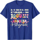 1000 Days Smarter Fifth Grade Teacher 100th Day of School T-Shirt - T-Shirt | Royal