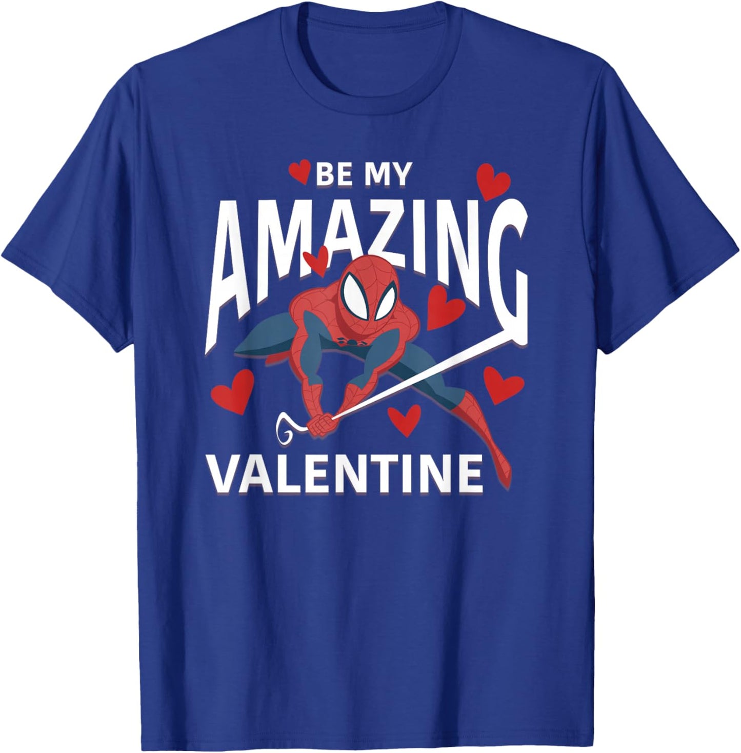 Marvel Spider-Man Valentine's Day Be My Amazing Valentine T-Shirt - T-Shirt | Royal