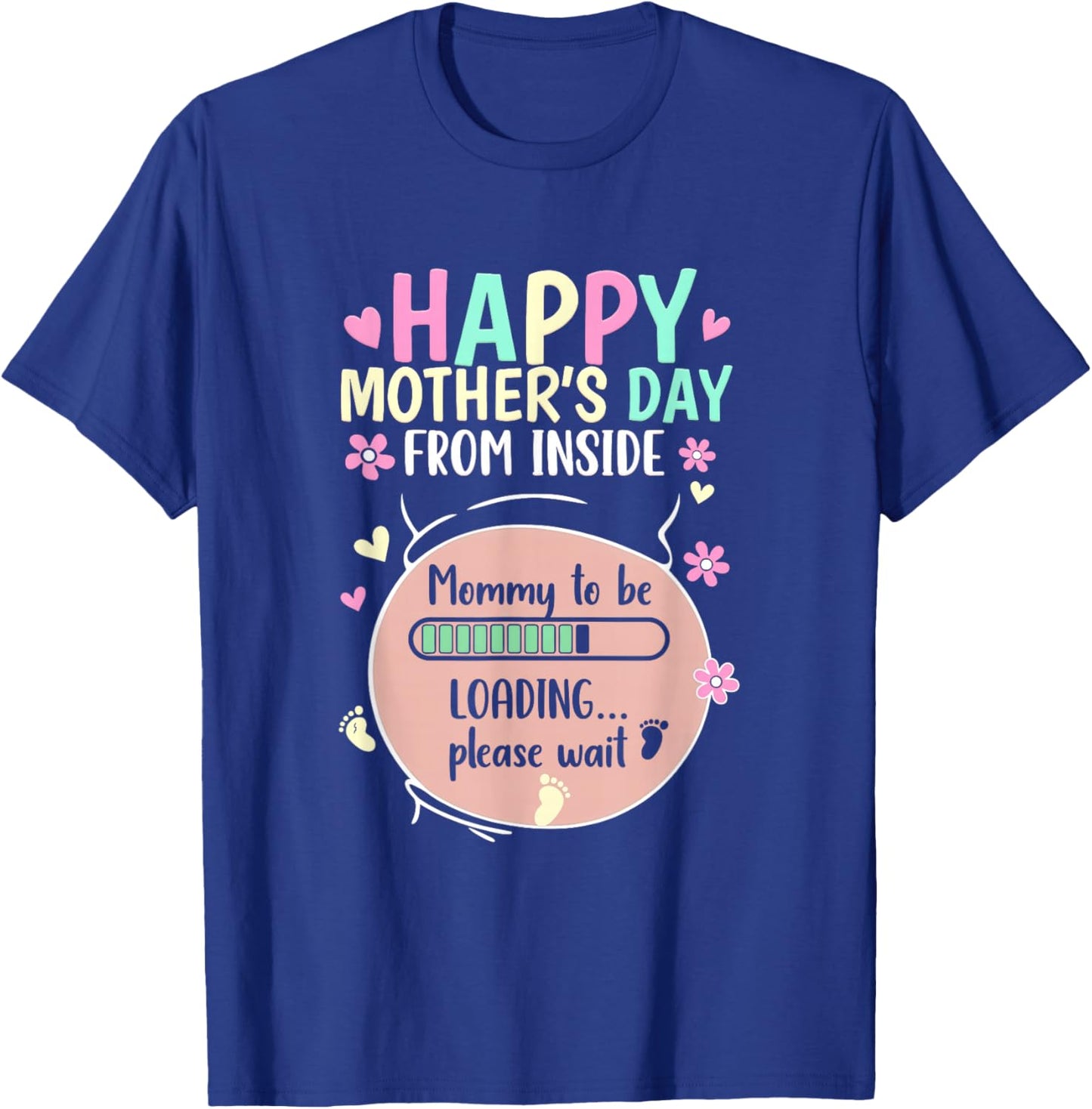 Loading Progress T-Shirt - T-Shirt | Royal
