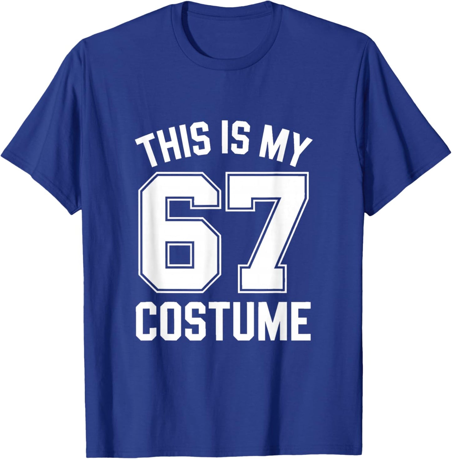 This is My Halloween 67 Costume Halloween T-Shirt - T-Shirt | Royal