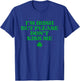 I'm Irish But Please Don't Kiss Me Funny St Patricks Day T-Shirt - T-Shirt | Royal