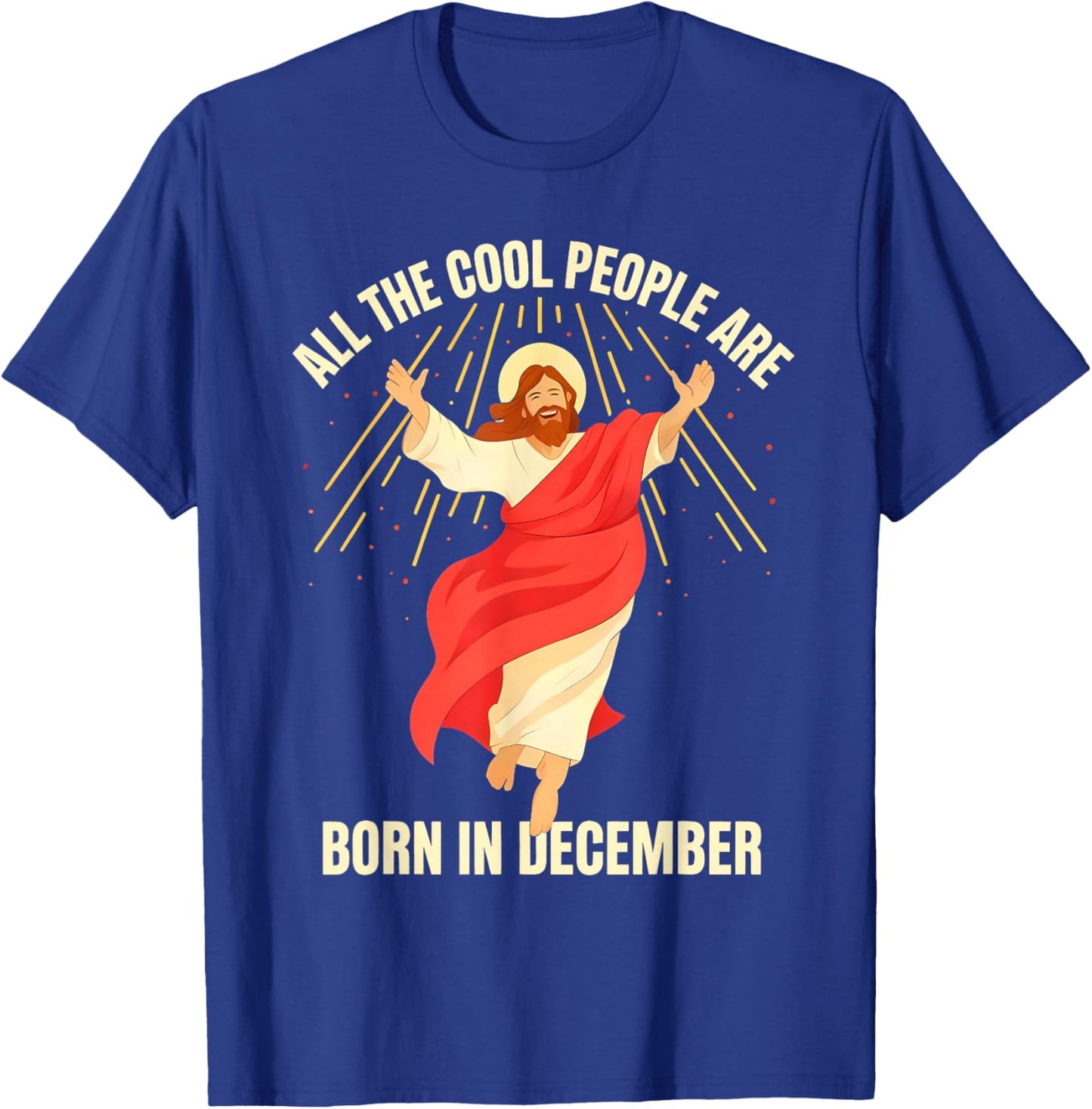 Christian Christmas Bday T-Shirt - T-Shirt | Royal