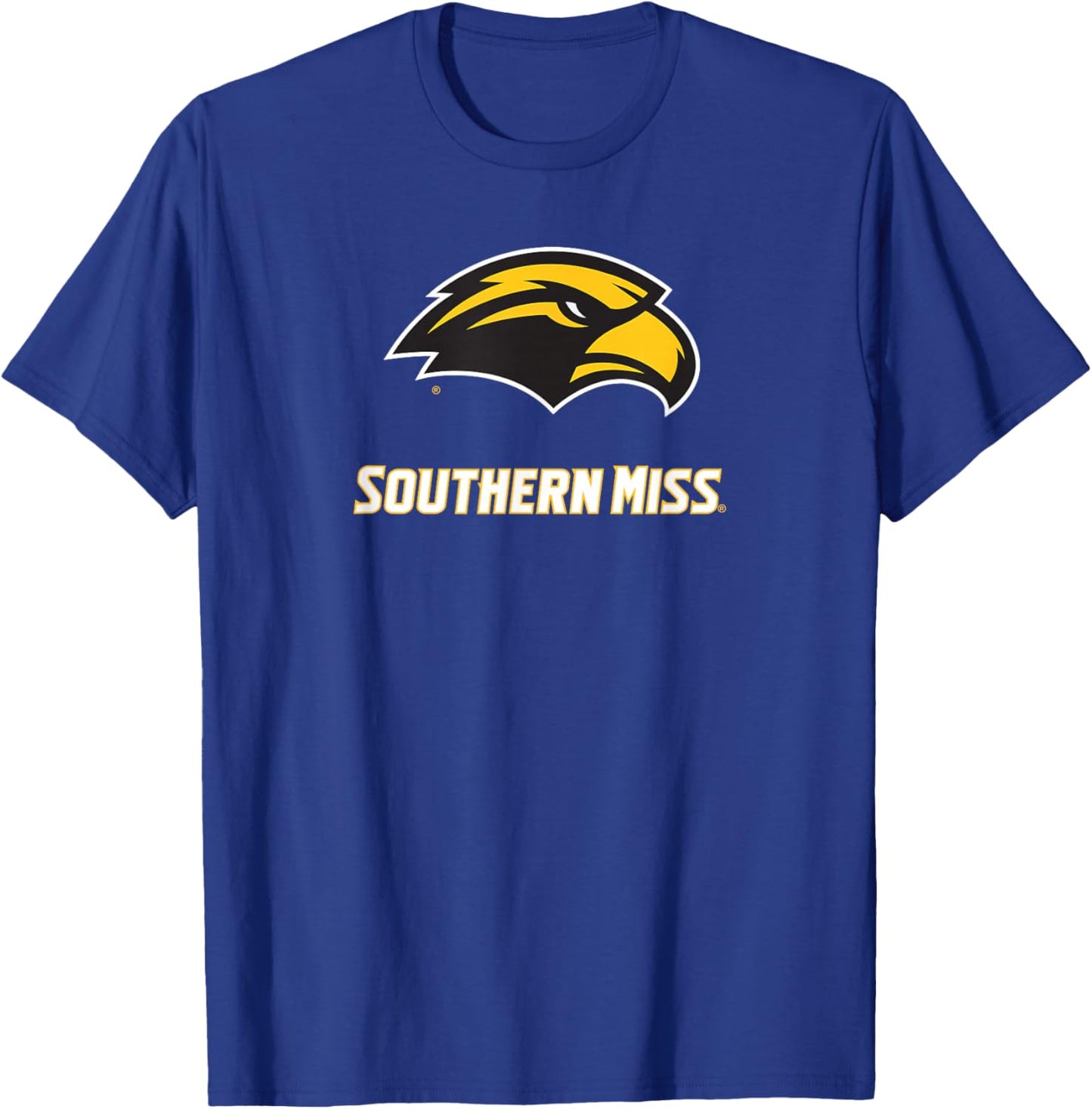 University of Southern Mississippi Golden Eagles Primary T-Shirt - T-Shirt | Royal