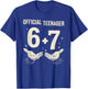 6+7 Year Old Boys Girls Teenager 13th Birthday Funny 67 T-Shirt - T-Shirt | Royal