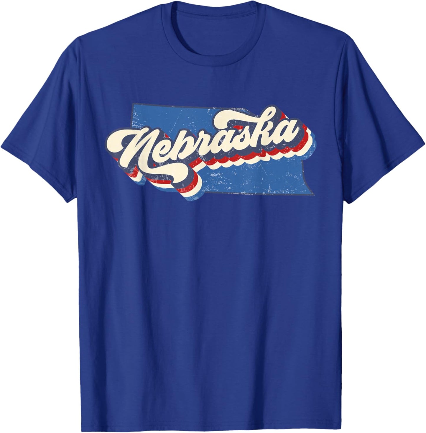 Nebraska T-Shirt - T-Shirt | Royal
