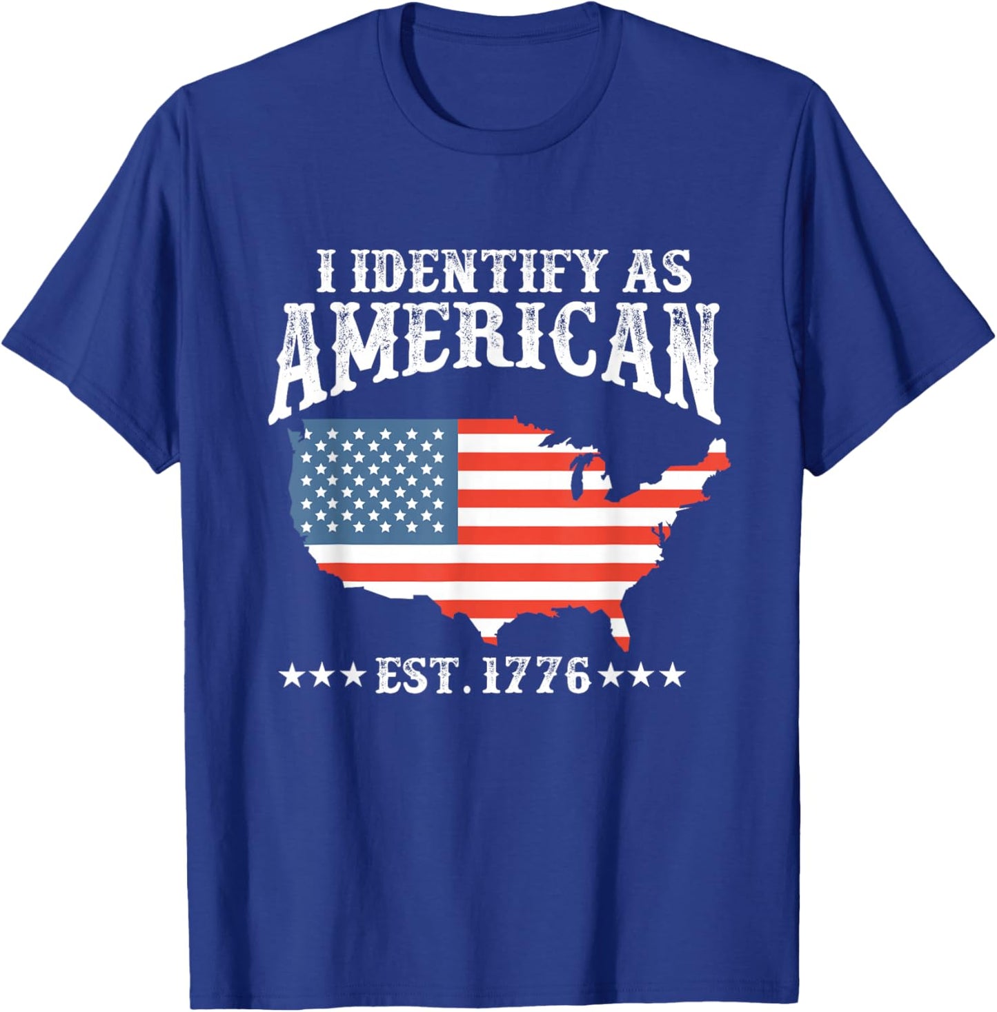 USA Eagle 1776 T-Shirt - T-Shirt | Royal