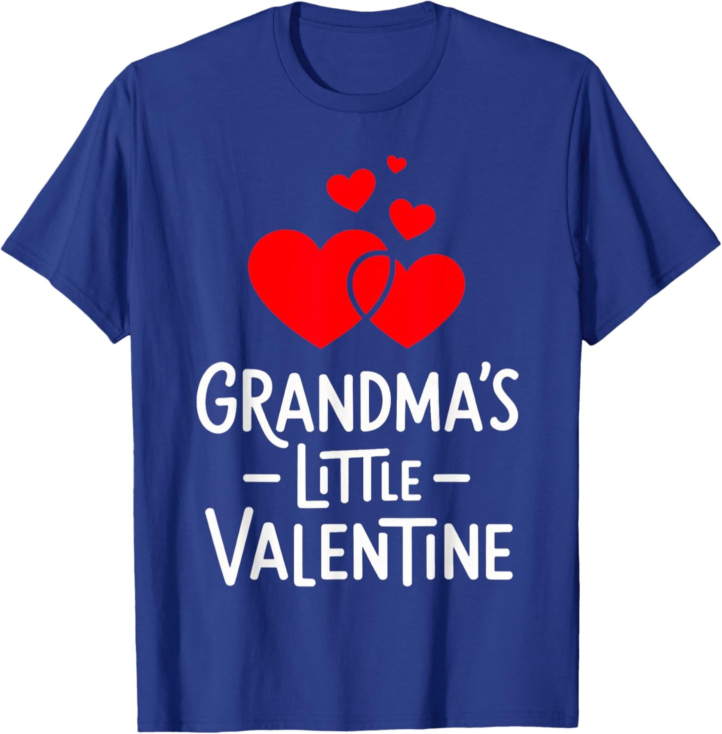 Grandma's Little Valentine Cute T-Shirt - T-Shirt | Royal