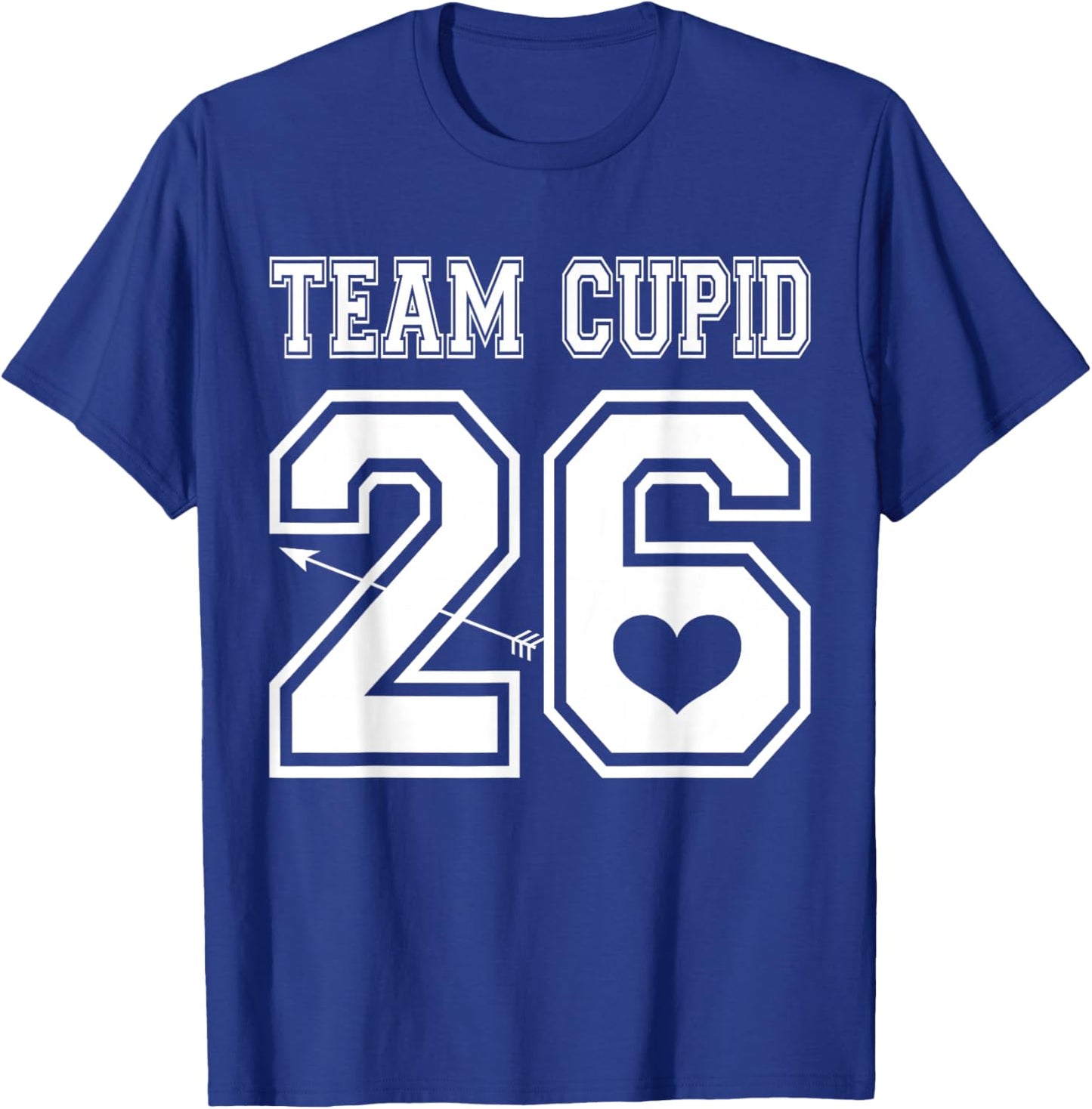 Groovy Team Cupid 2026 Happy Valentine's Day 2026 Costume T-Shirt - T-Shirt | Royal