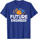 Future Engineer Kids Engineer Boy Engineering T-Shirt - T-Shirt | Royal