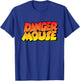 Danger Mouse Classic Logo Retro T-Shirt - T-Shirt | Royal