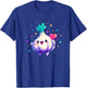Cute Kawaii Garlic Holding Heart T-Shirt - T-Shirt | Royal