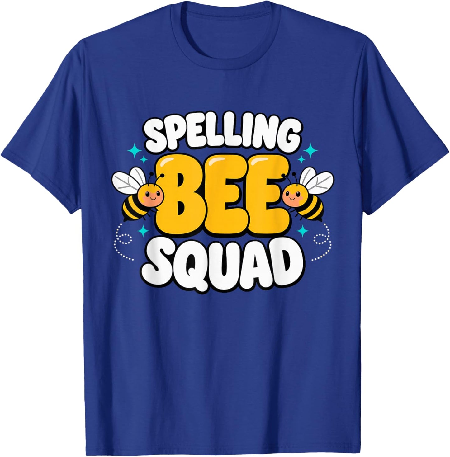 Spelling Bee Squad Funny Cute Teacher Student Team T-Shirt - T-Shirt | Royal