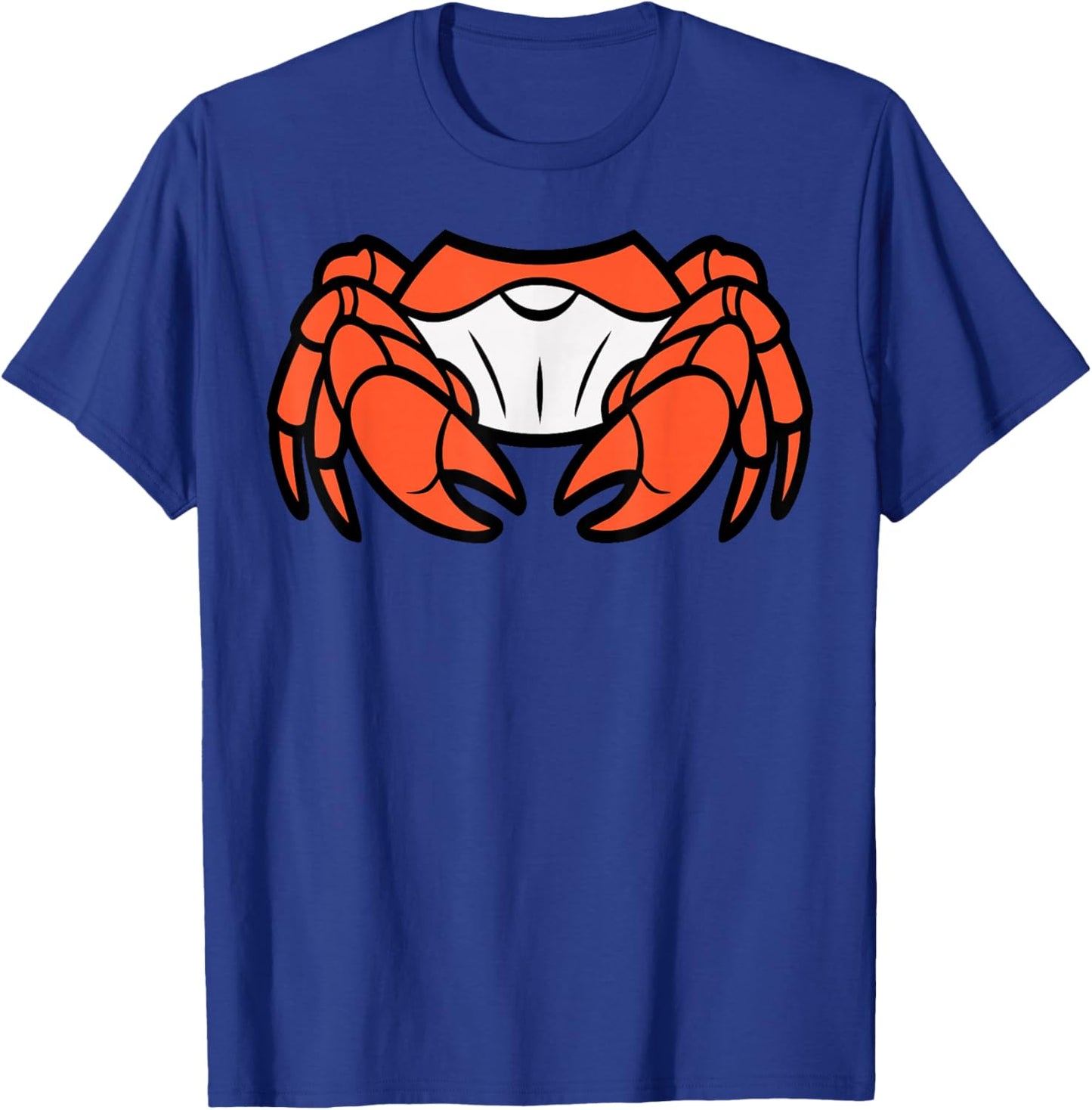 Crab Costume Shirt Adult Men Women Kids Red Crab Costume T-Shirt - T-Shirt | Royal