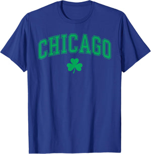 St. Paddy’s Patrick's Day Chicago Shamrock Shenanigans T-Shirt - T-Shirt | Royal