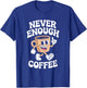 Funny Coffee Retro T-Shirt - T-Shirt | Royal