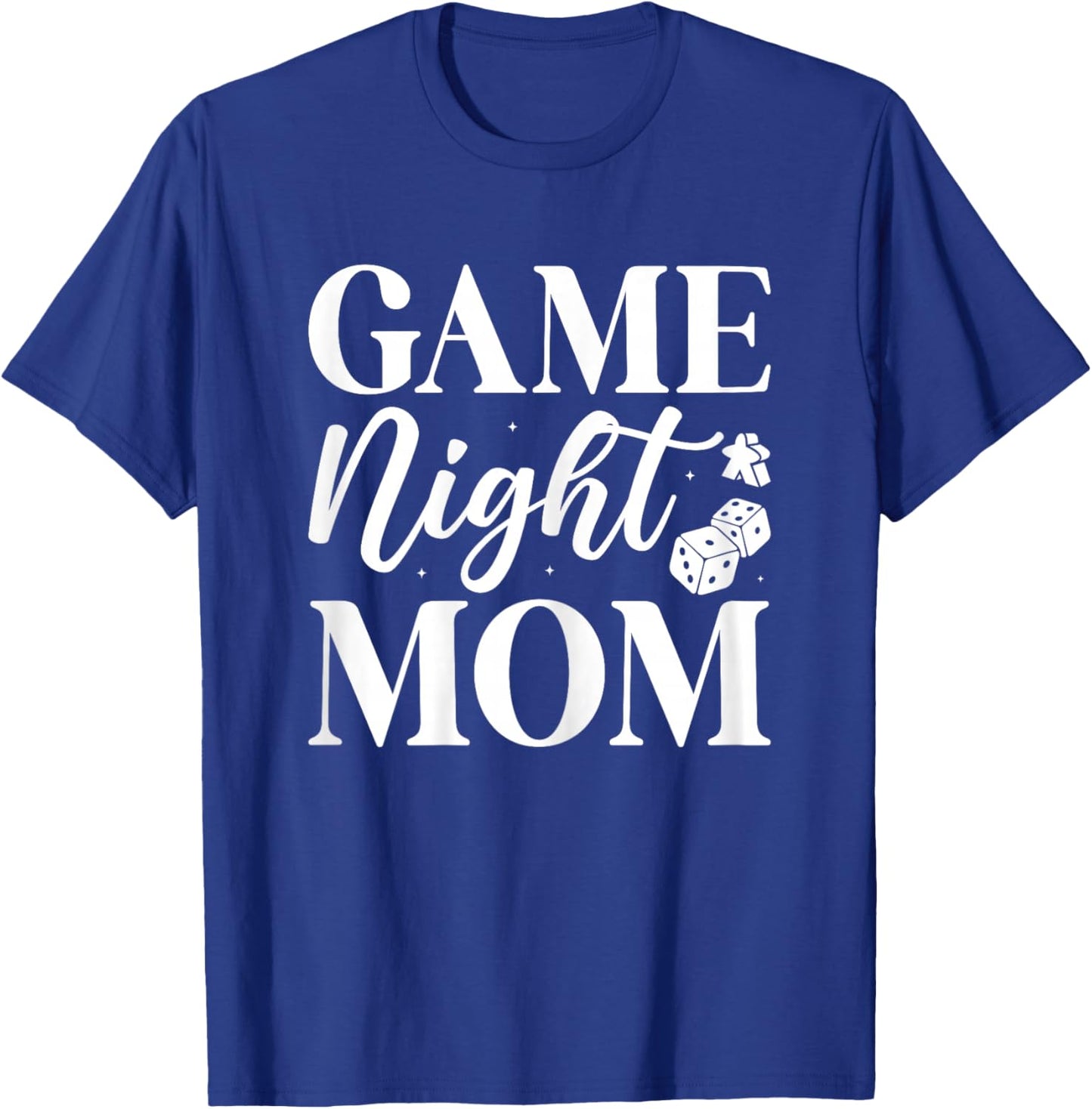 Game Night Mom - Mother’s Day Board Gamer Mom T-Shirt - T-Shirt | Royal