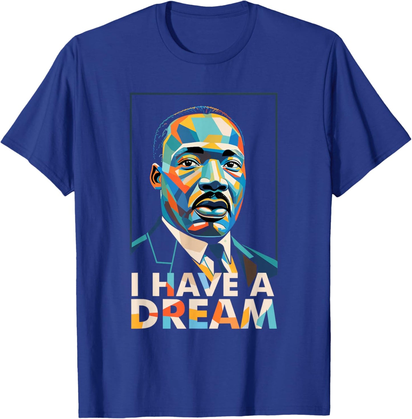 Black History Month Martin Have Dream Luther King Day T-Shirt - T-Shirt | Royal