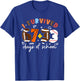 I Survived 67 33 Days of School 100th Day Sport Lover Kids T-Shirt - T-Shirt | Royal