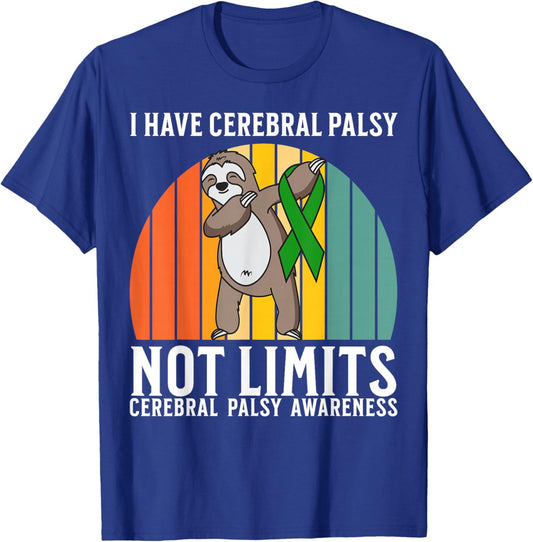Cerebral Palsy Awareness Gifts for Kids CP Awareness Warrior T-Shirt - T-Shirt | Royal
