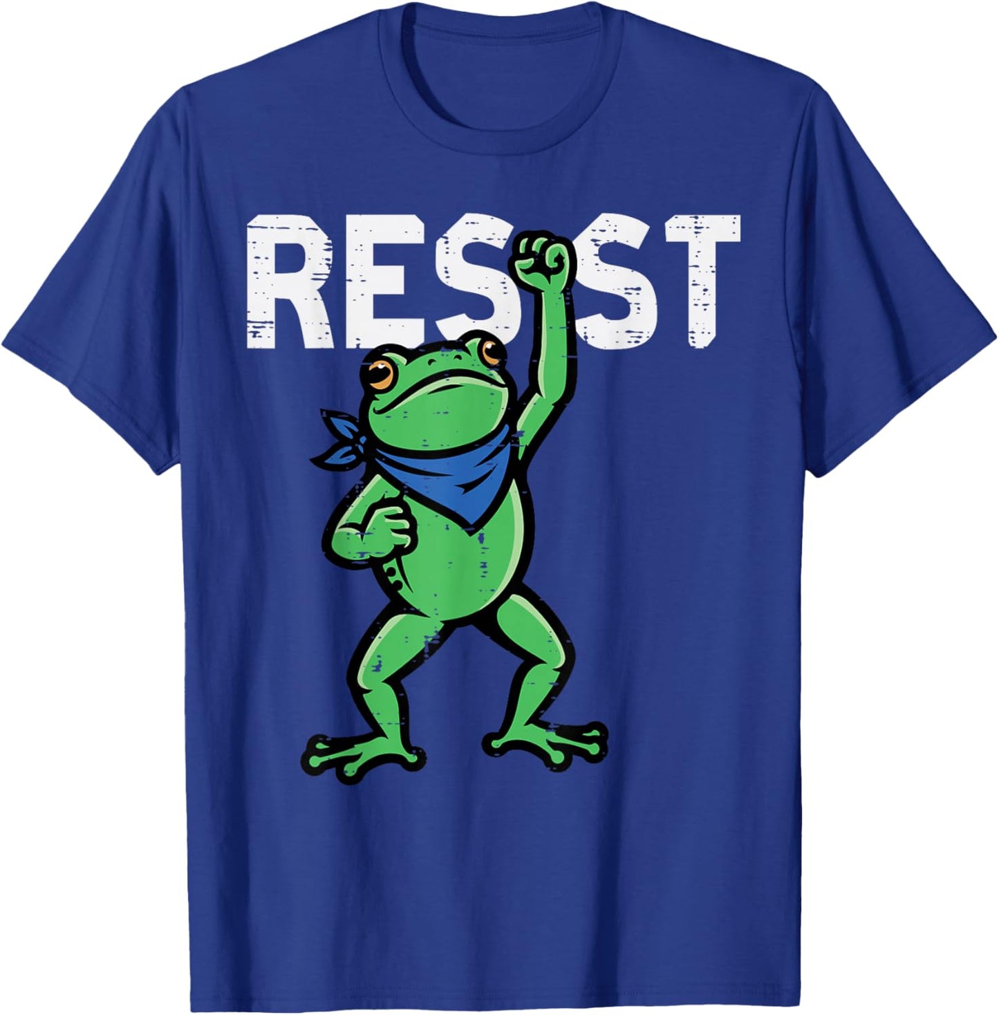 Resist Protest Frog Fist Equality Civil Rights Women Men Kid T-Shirt - T-Shirt | Royal