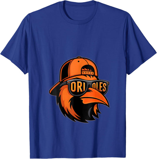 Women's Oriole Name Retro Vintage Gifts Women Boy Girl V-Neck T-Shirt - T-Shirt | Royal