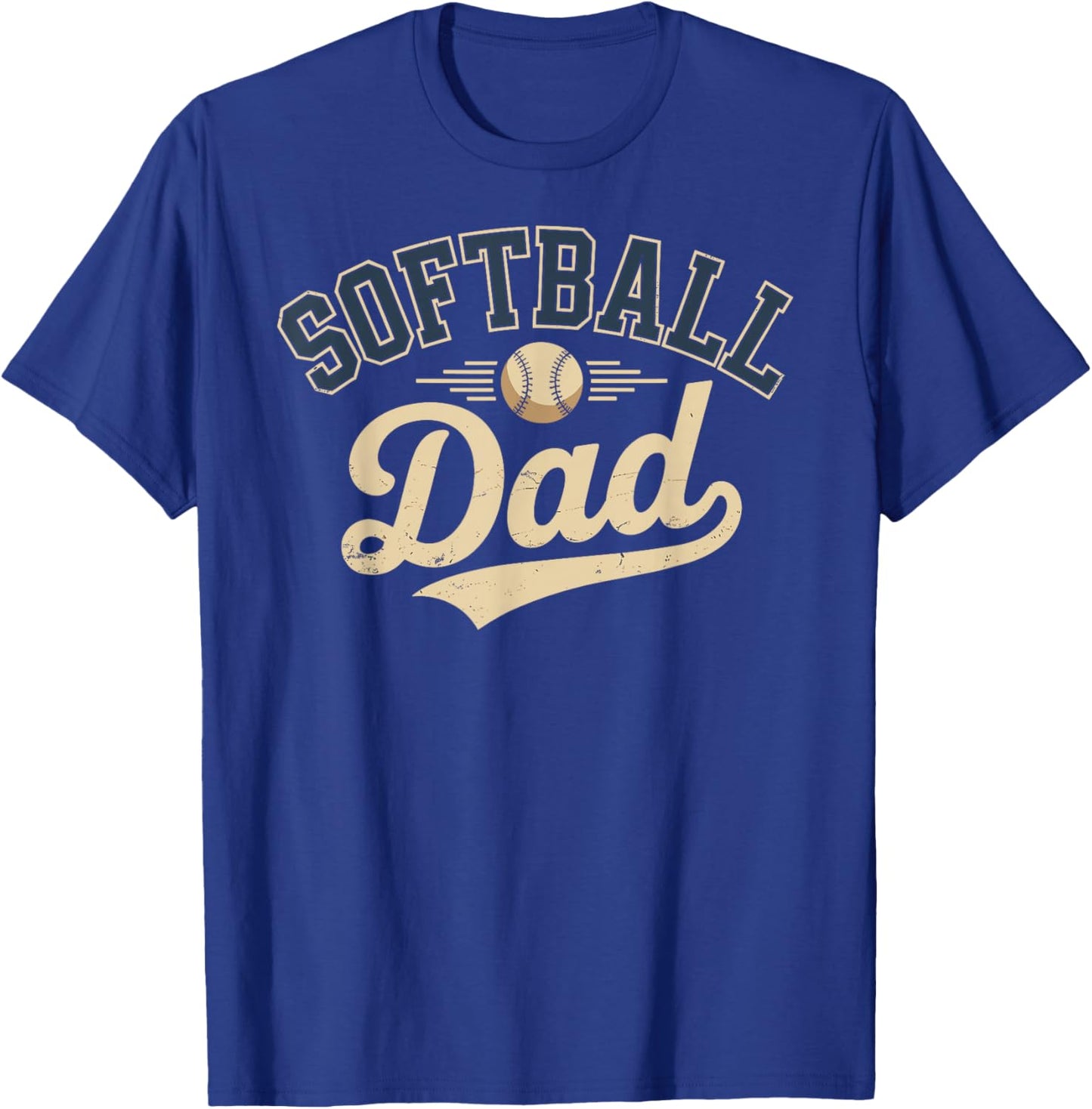 Softball Dad T-Shirt - T-Shirt | Royal
