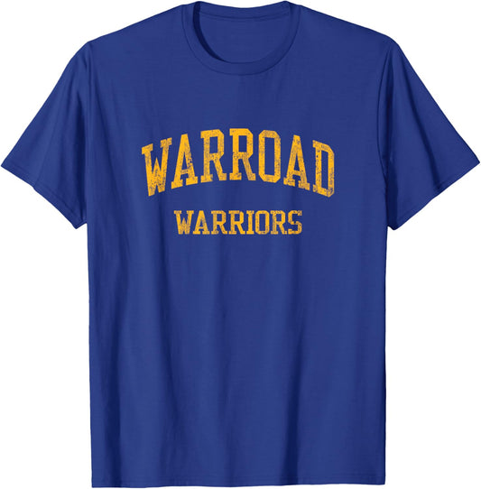 Warroad High School HS Warroad MN Vintage Sports T-Shirt - T-Shirt | Royal
