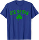 67 six Seven St Patricks Day Funny Shamrock T-Shirt - T-Shirt | Royal