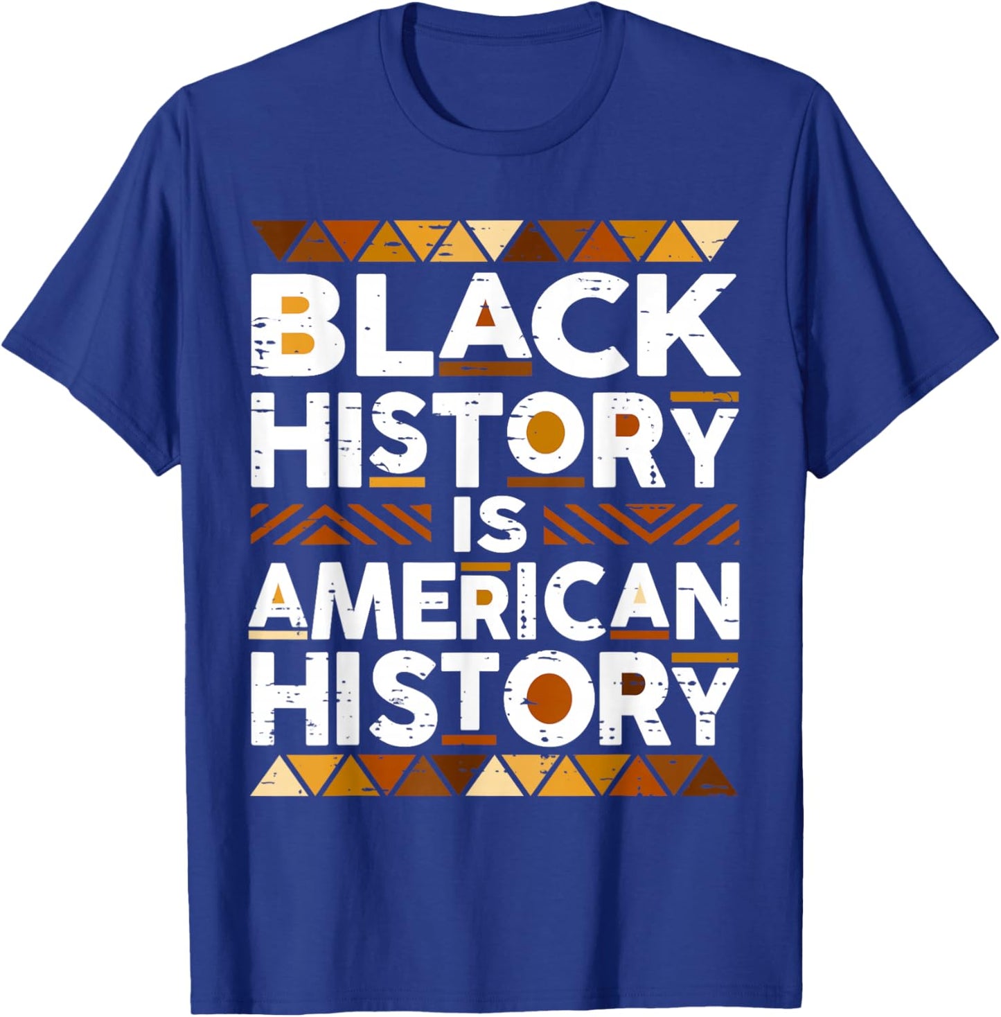 Black History is American History African American Pride T-Shirt - T-Shirt | Royal