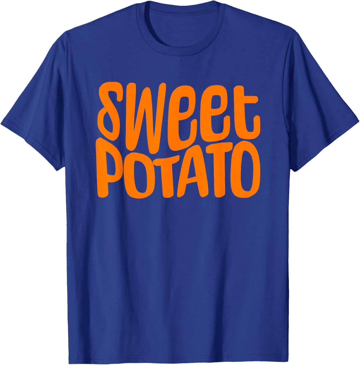 Sweet Potato and Kind of Rude Potato, Thanksgiving Couples T-Shirt - T-Shirt | Royal