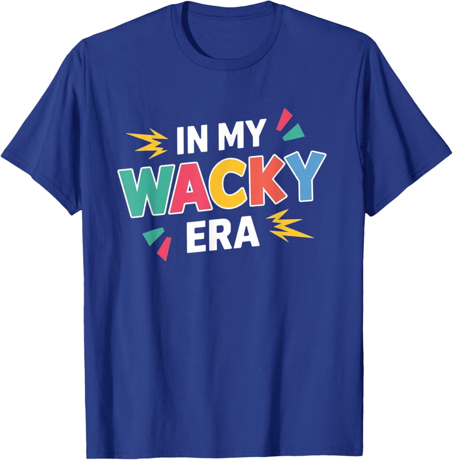 in My Wacky Era Kids and Teachers | Mismatch Day Spirit Week T-Shirt - T-Shirt | Royal