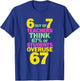 Teacher 6 7 Overuse 6-7 T-Shirt - T-Shirt | Royal