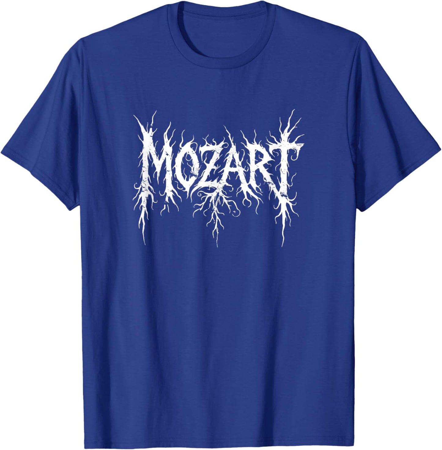 Classical Black Metal Logo Style Funny Extreme Music T-Shirt - T-Shirt | Royal