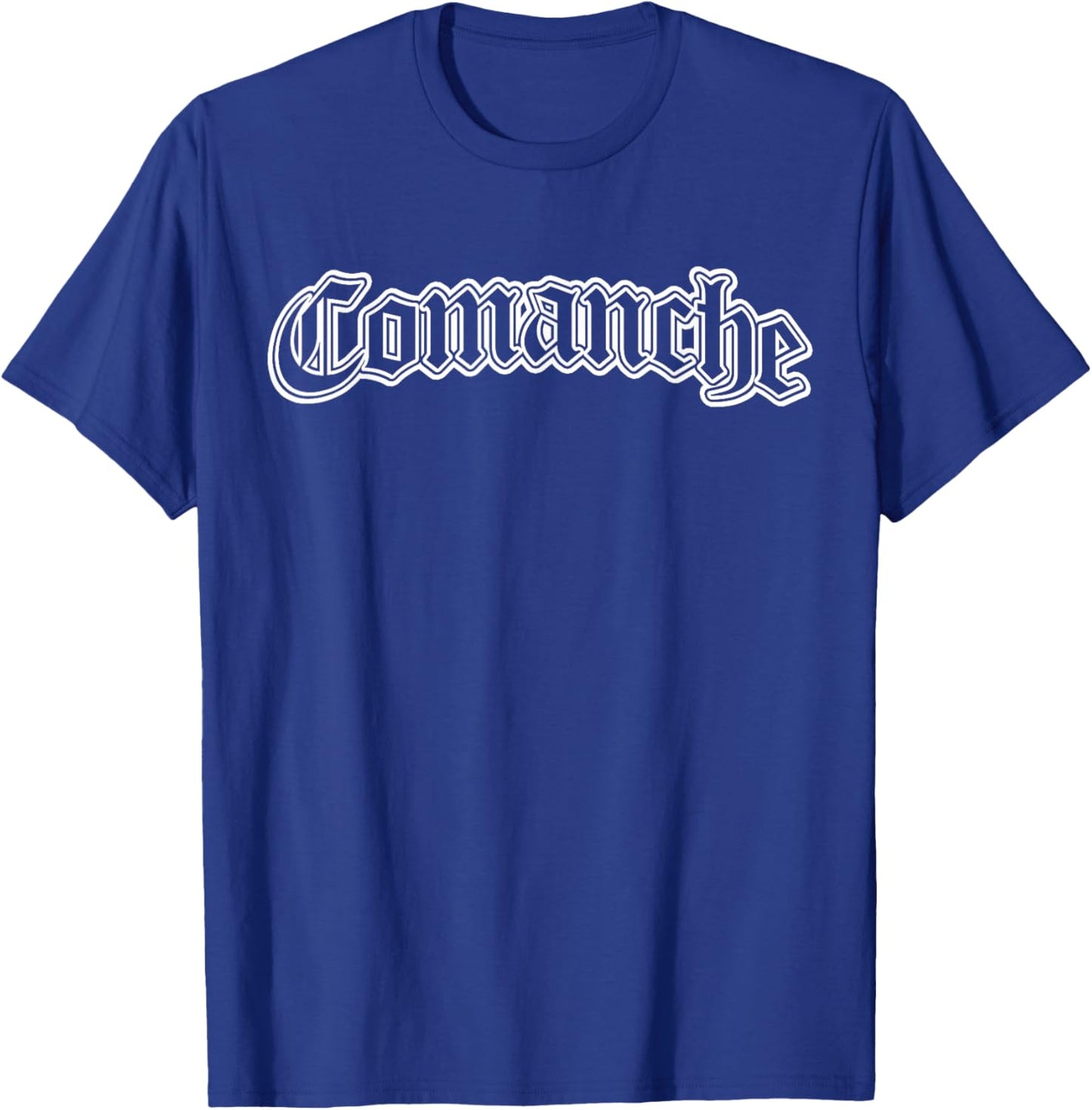 Comanche Native American Indian T-Shirt - T-Shirt | Royal