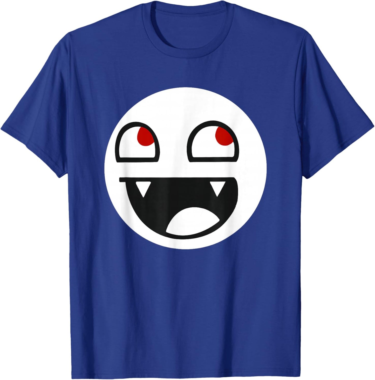 Epic Face Vampire Y2K Streetwear T-Shirt - T-Shirt | Royal