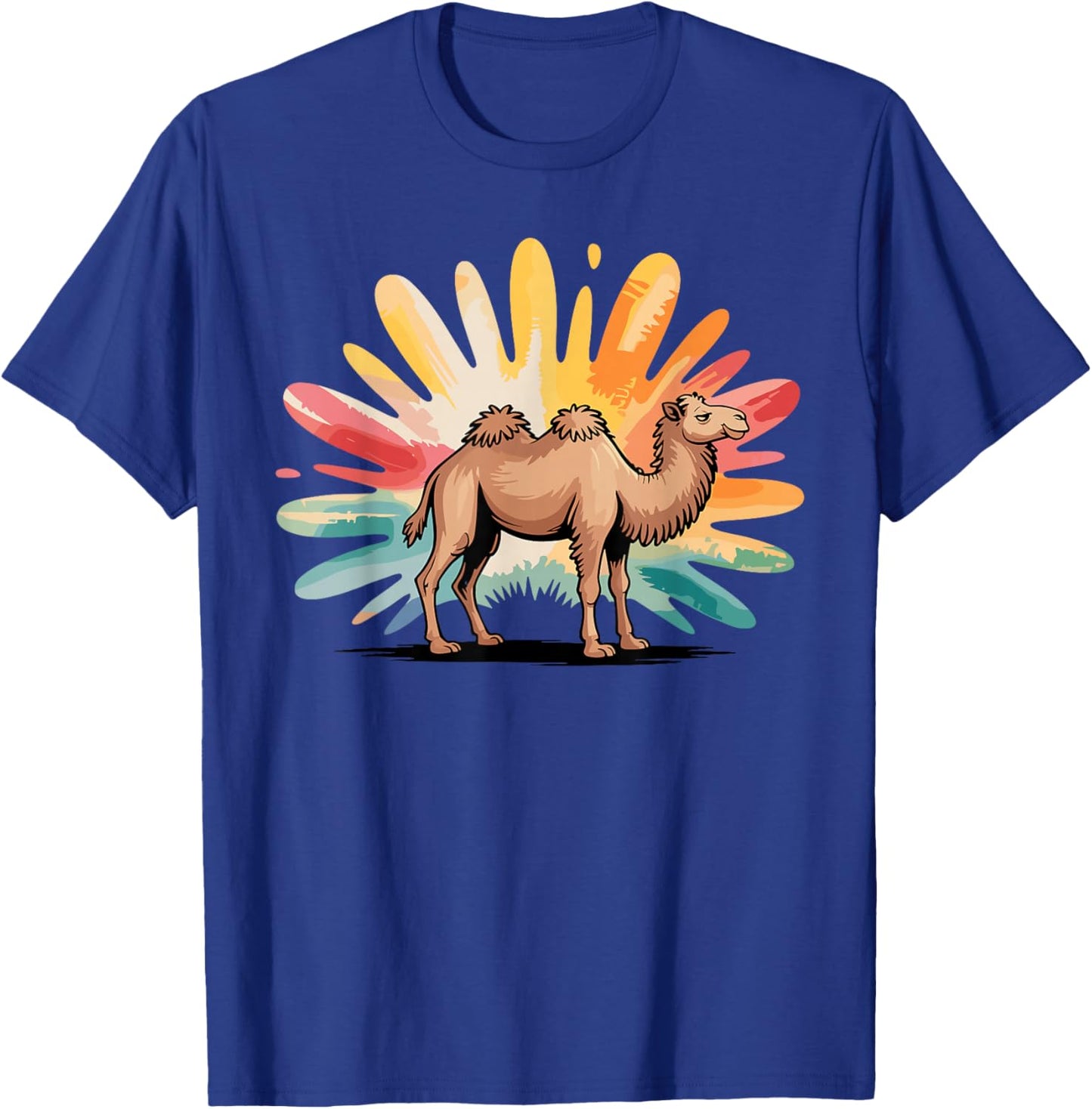 Best Camel Art Women Kids Zoo Animal Camel Lovers T-Shirt - T-Shirt | Royal