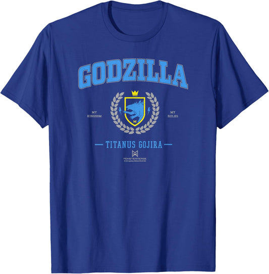 Monsterverse Godzilla Collegiate Officially Licensed T-Shirt - T-Shirt | Royal
