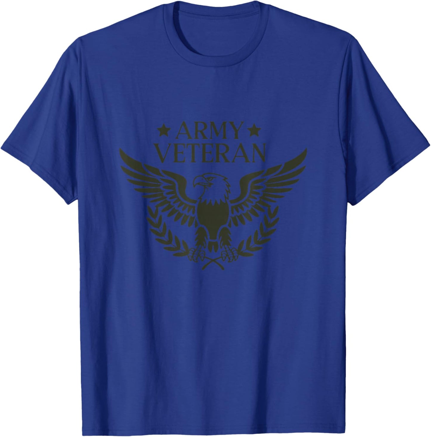 Army Veteran Patriotic Eagle Soldiers Veterans US Army T-Shirt - T-Shirt | Royal