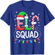 Elf Squad Shirt Adult Men Women Kids Funny Christmas Pajamas T-Shirt - T-Shirt | Royal