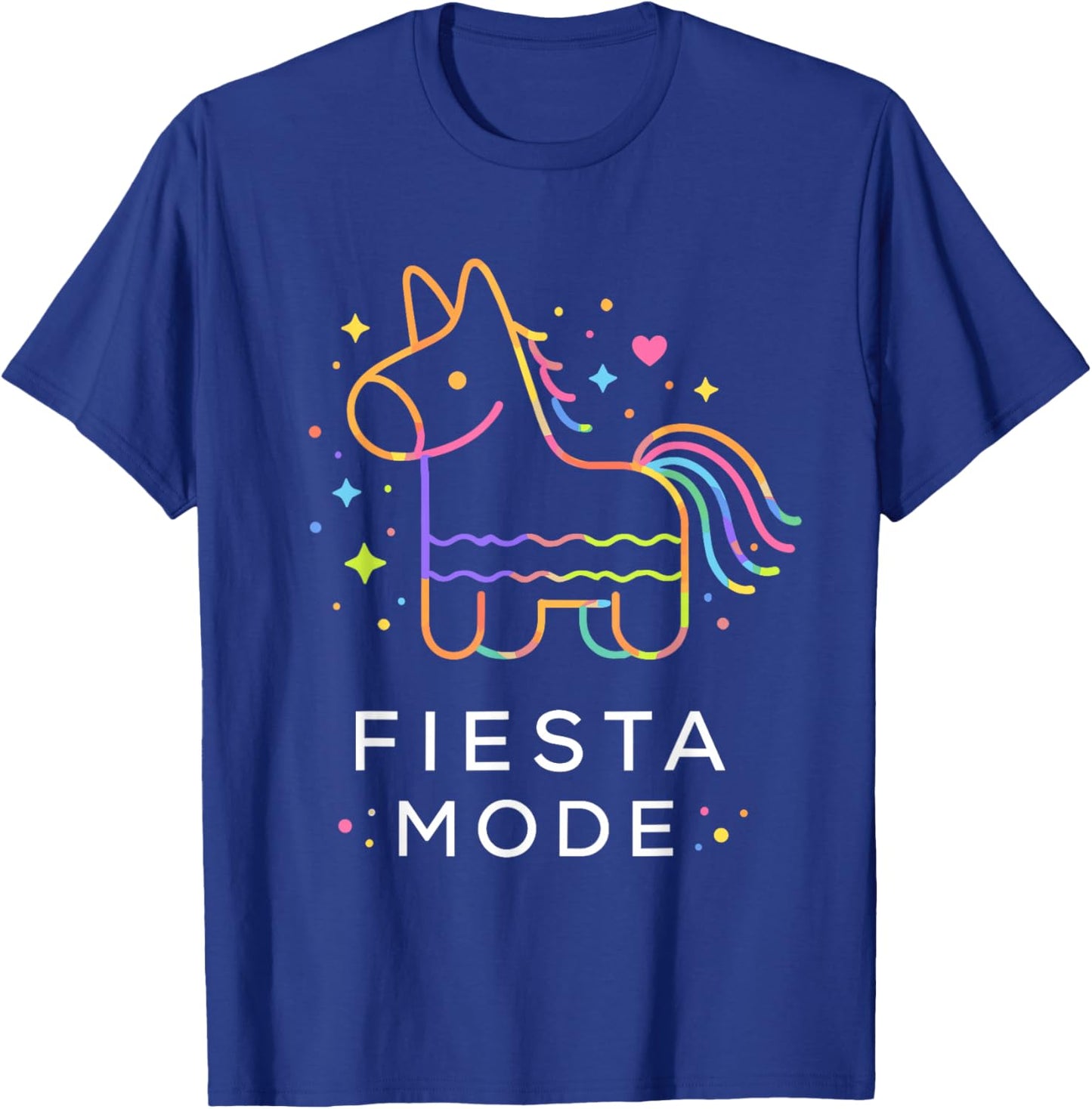 Fiesta Mode Cute Piñata Cinco De Mayo Party T-Shirt - T-Shirt | Royal