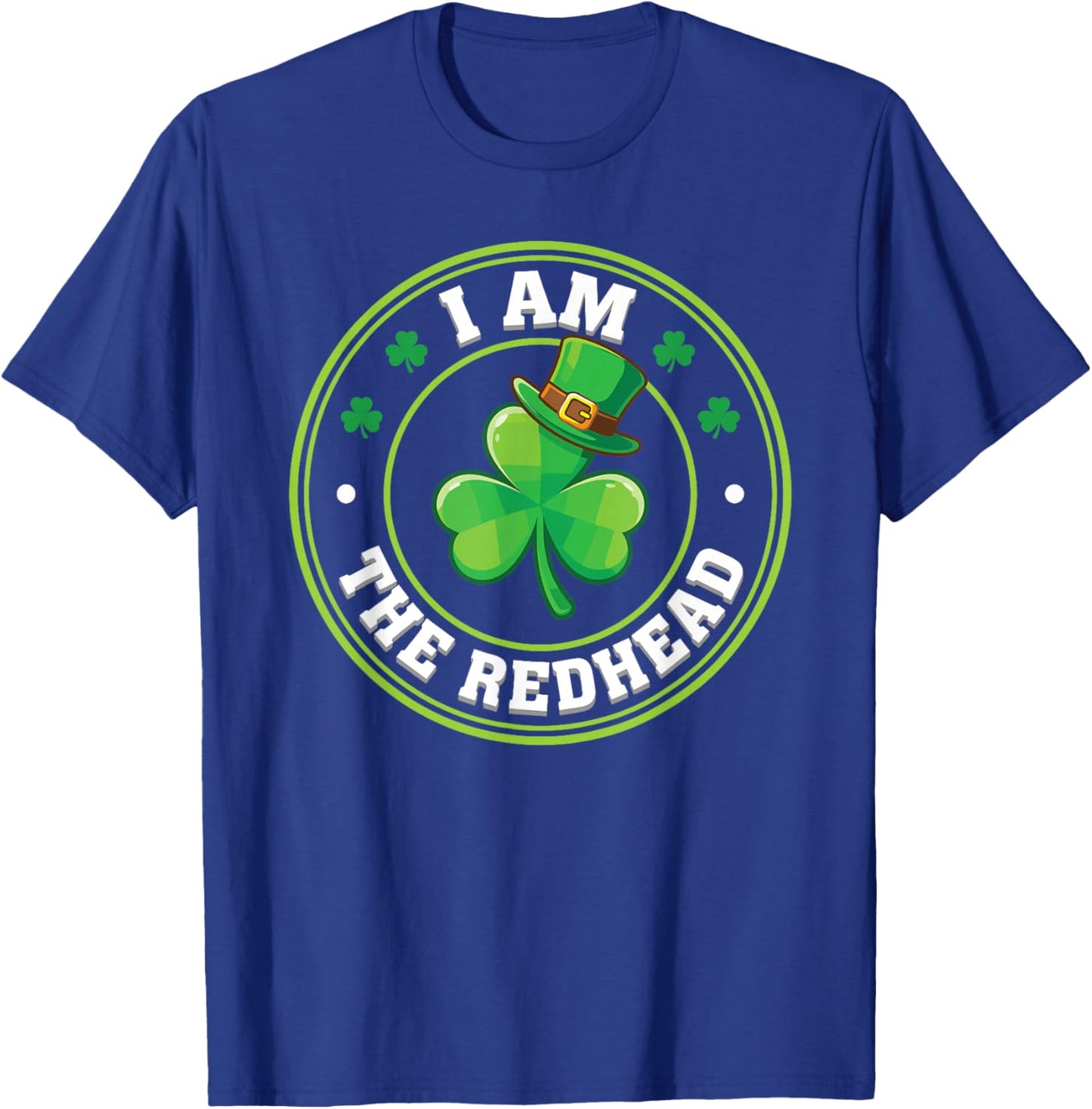 Funny Dibs On The Redhead I Am The Redhead Women Men Kids T-Shirt - T-Shirt | Royal