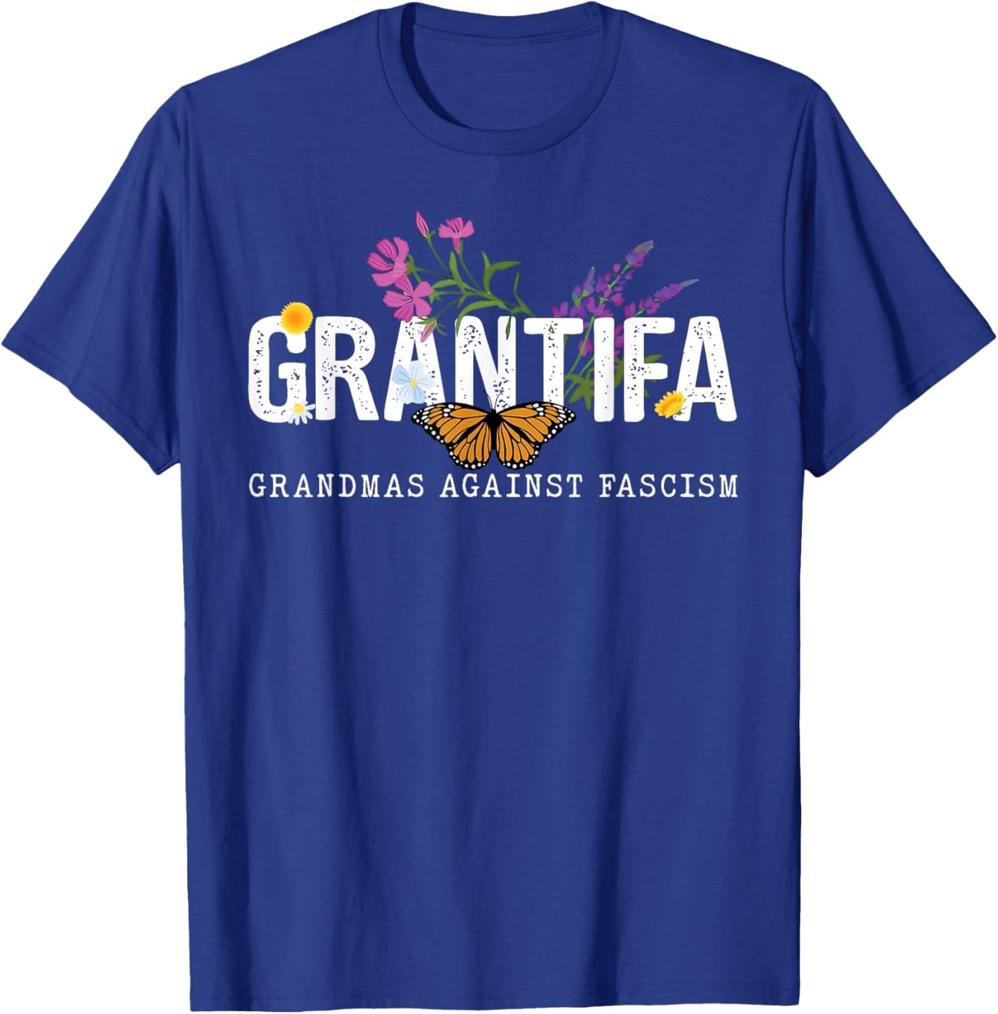 Grantifa Grandmas Against Fascism Women T-Shirt - T-Shirt | Royal