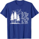 of All The Paths You Take Make Sure A Few are Dirt Quote T-Shirt - T-Shirt | Royal