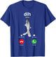 Dih is Calling Funny Phone Call Meme fih Fishing brainrot T-Shirt - T-Shirt | Royal
