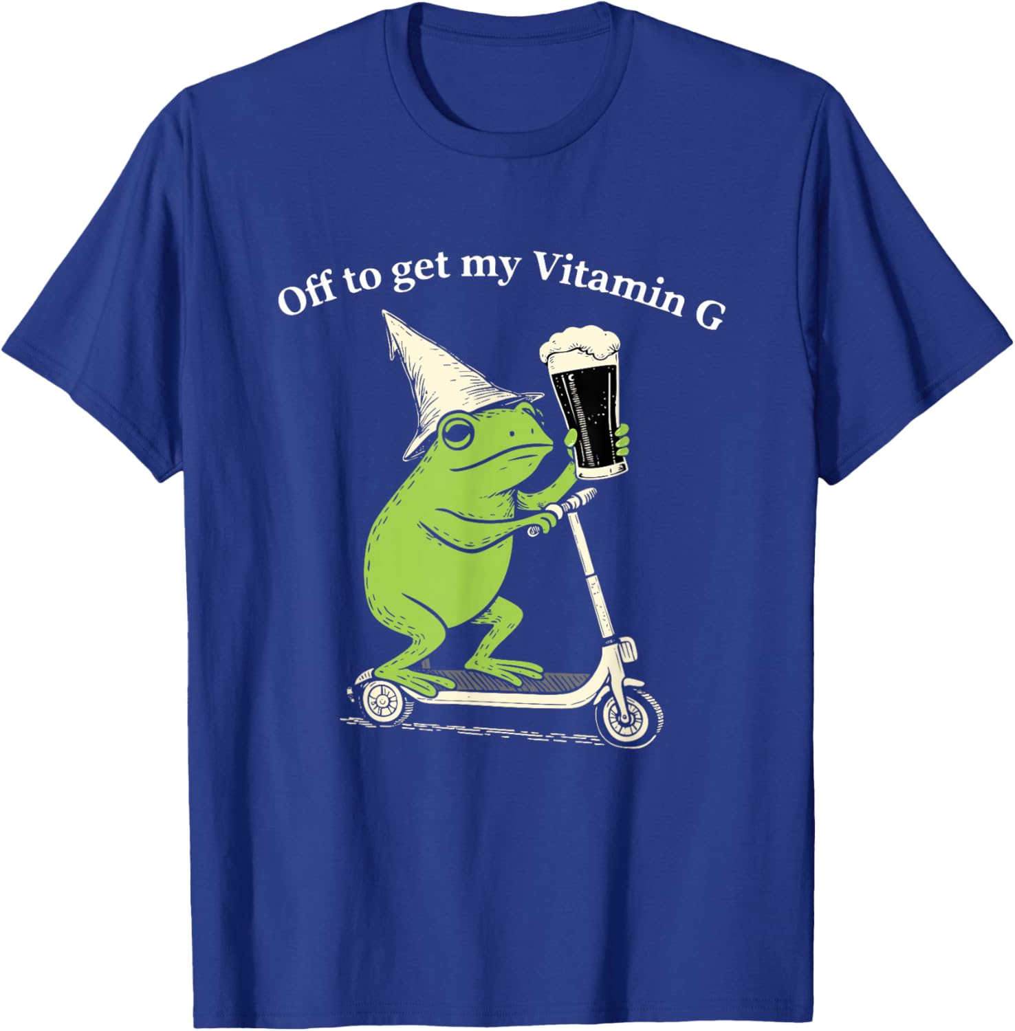 Vitamin G Stout Beer Irish Drinking Shamrock St Patricks Day T-Shirt - T-Shirt | Royal