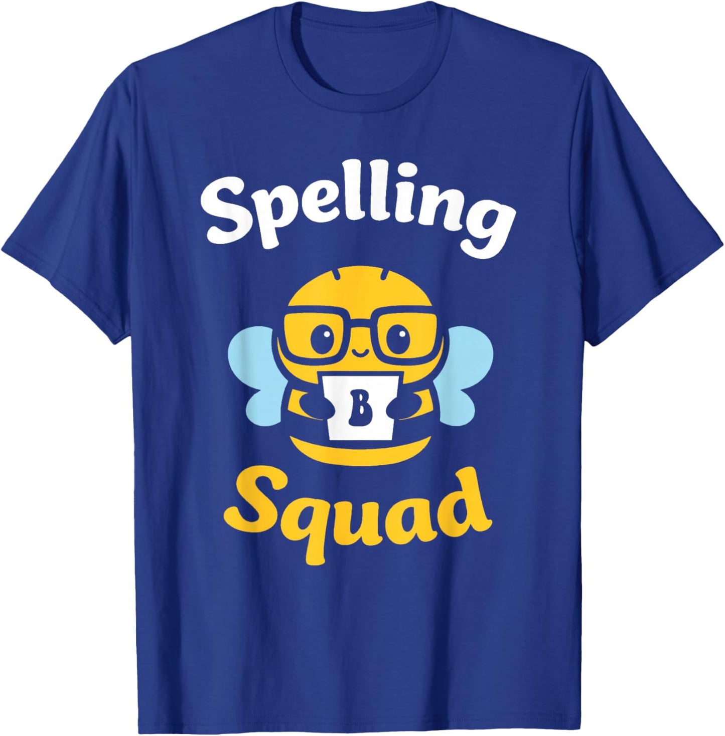 Spelling Bee Competition School Champion Squad Spelling Cool T-Shirt - T-Shirt | Royal