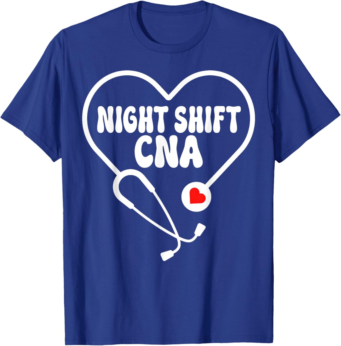Night Shift CNA T-Shirt - T-Shirt | Royal